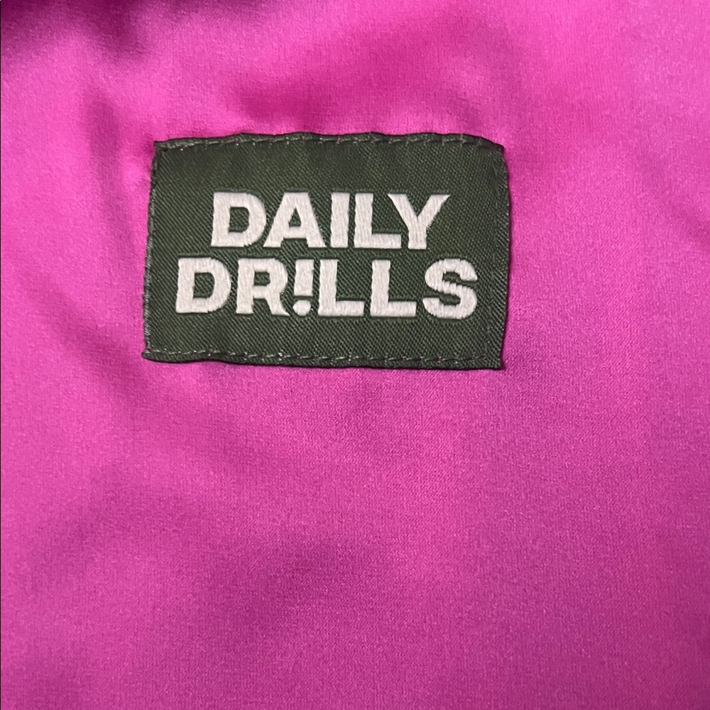 DAILY DRILLS NWT Silky Tie Tank Top - Pink - Picture 3 of 3